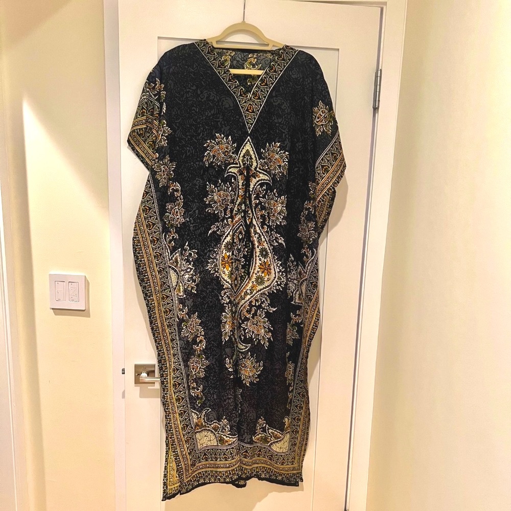 Multicolor Beach cover up / caftan / kaftan
